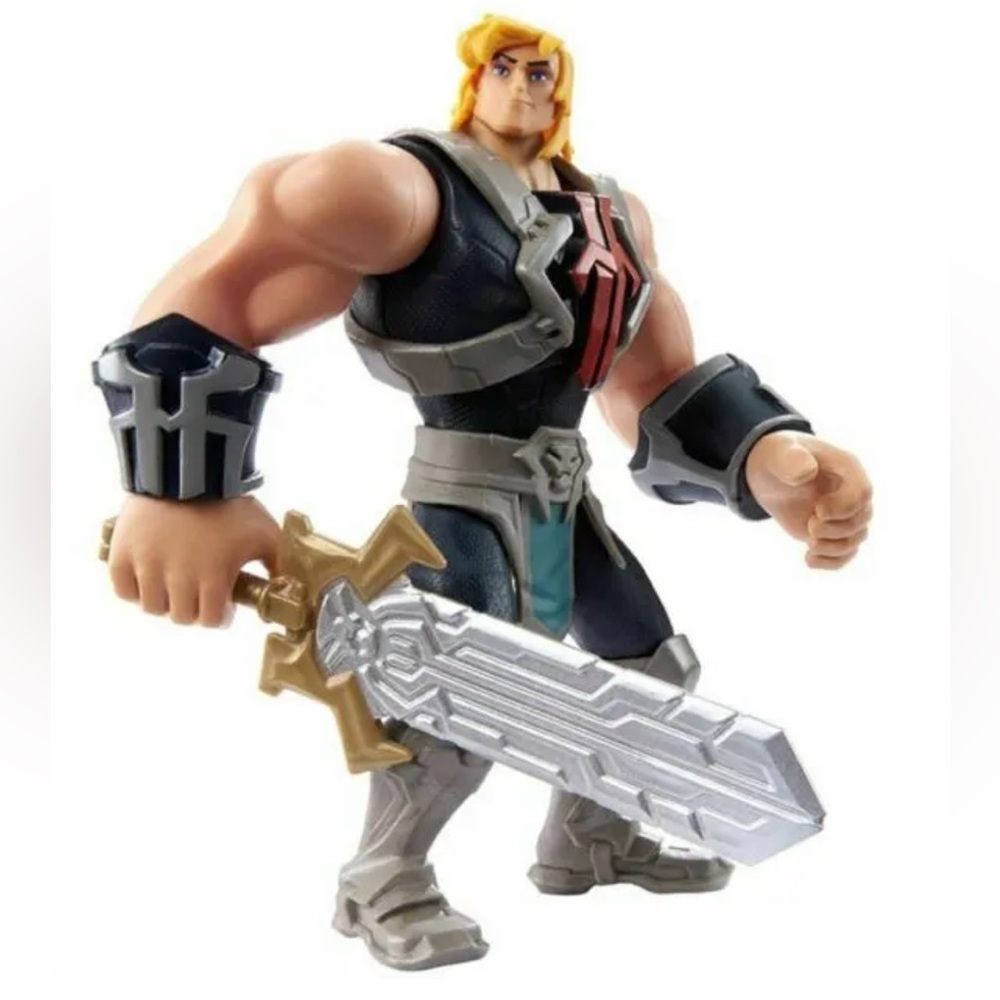 Mattel Collectible - Masters of the Universe Animated He-Man with Power Attack